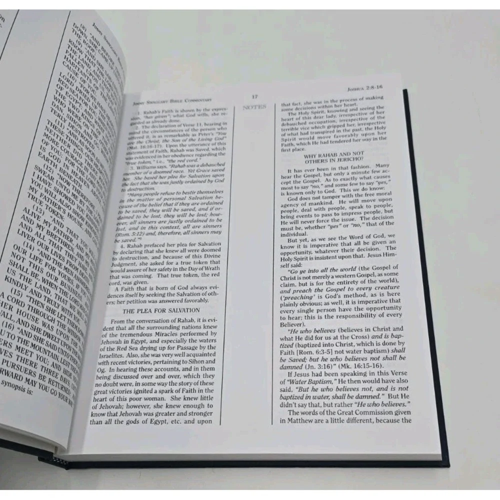 Jimmy Swaggart Bible Commentary Joshua Judges Ruth Study Reference Christian